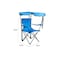 Foldable Camping Chair with Hand Support &amp; Cup Holder   Oxford Cloth   120kg Capacity   Outdoor Use