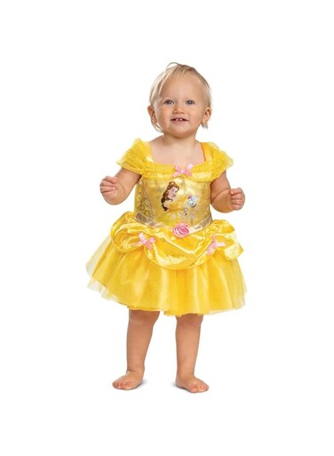 Party Centre Disney Baby Beauty and the Beast Belle Classic Infant Costume, Red,12-18 Months