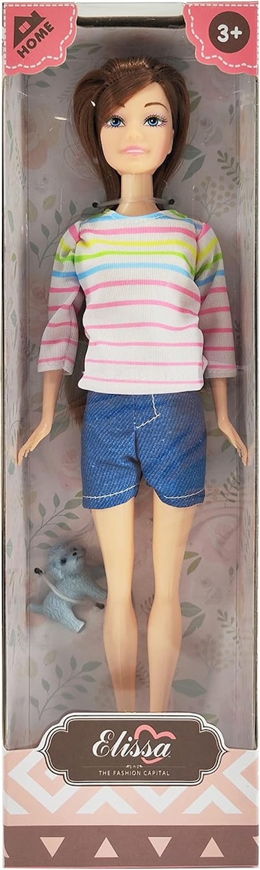 Elissa The Fashion Capital Home Collection 11.5 Inch Basic Doll - Style V