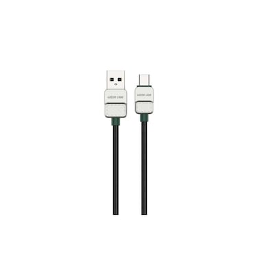 Electroplated Braided USB-A to Type-C Cable 1M &ndash; 15W Fast Charging &amp; 480Mbps