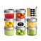 Mini Mason Jars 4OZ, Regular Mouth Mason Jar with Lids and Seal Bands, Small Glass Canning Jar for Spice Honey Jelly Dessert Shower Wedding Favors