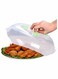 Splatter Guard with Steam Vents 118 Inch Food Cover for Easy Cooking and Cleanup