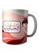 Print Set Ei Habayeb Printed Coffee Mug Red/Grey/Brown Standard Size