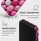 Mobcos iPhone 17 Pro Max Blushia Premium Case Compatible with Hybrid Dual-Layer Hard Shell + Silicone Protection - Scratch-Resistant Shockproof Mobile Cover