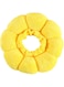 Adjustable Recovery Collar Soft Cute Waterproof Collar for Cats Cone Collar Protective Recovery kitten Collar for After Surgery to Prevent from Biting Scratching (Yellow, XS)