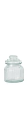 HomeBox Essential Glass Ribbed Jar - 500 ml