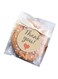 Self Adhesive Cookie Bags, White Polka Dot Individual Resealable Cellophane Treat Bags with Thank You Stickers for Gift Giving (5.5''x5.5'', 100 Pcs)
