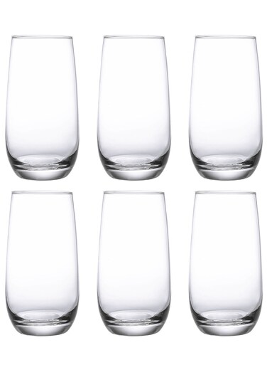 510ml Clear Glasses Set, Versatile Tall Drinking Glasses for Water, Juice, Iced Tea, Premium Lead-Free Glassware, Ideal for Home &amp; Daily Use