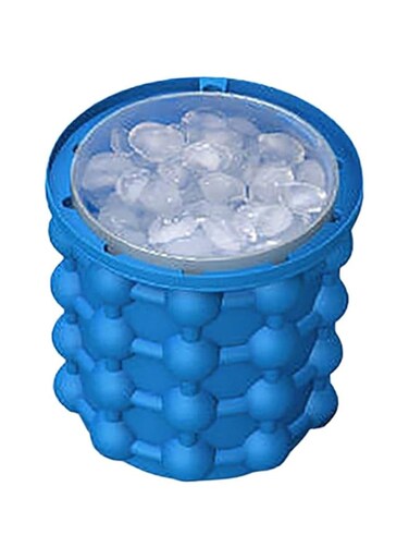 Dubai Gallery Ice Cubes Maker Blue 16 X 14 X 14Centimeter