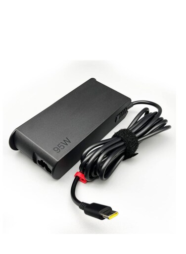 95W 20V 4.75A USB Type-C Plug Laptop Notebook Power Adapter For Lenovo, Plug:UK Plug
