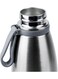 Elsa 1103Ml Stainless Steel Vacuum Bottle - Double Wall Insulation For Hot And Cold Beverages - Comfortable To Hold - Easy To Carry - Indoor And Outdoor Use - Silver