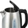 Black + Decker Stainless Steel Kettle, 1.7 Litre, Silver, JC450-B5 (With On/Off Switch And An Indicator light, 2 Year Warranty)