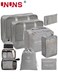 Travel Organizer,8 Pcs Luggage Organizer Packing Cubes Set For Travel Bag Luggage,Travel Essential Bag For Clothes Shoes Cosmetics Toiletries