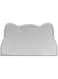 Oasisgalore Silicone Dog Cat Bowl Mat Non-Stick Food Pad Water Cushion Waterproof Durable Safe Silicone Pet Mat Dog &amp; Cat Non Slip Bowl Mat, Grey