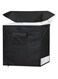 YANGSHILEI Chest Freezer Cover Deep Freezer Covers for Outside 5.0 Cubic Feet Freezer，Top with Zipper to Open Waterproof and UV protection Extend their Service Life (black) (28"L&times;23"W&times;34"H)