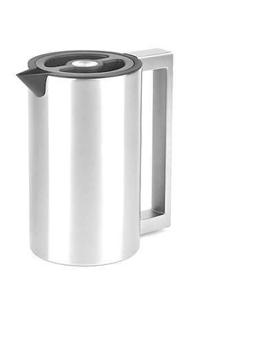 Blackstone Premium Stainless Steel Vacuum Insulated Flask &ndash; Lock-Unlock Lid &amp; Steel Handle   Leakproof, Double-Walled Thermal Bottle for Hot &amp; Cold Drinks Includes Info Booklet (0.6L)