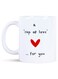 the Love Cup Of Love - Drinking Mug