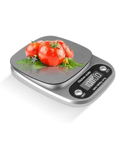 Food Kitchen Scale Digital Weight Grams and Oz，Professional Digital Kitchen Food Scales 10kg/1g for Weight Loss Dieting Baking Cooking,LCD Display