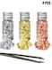 PCS Gold Leaf with a tweezer, Genuine Gold Flakes for Cooking, Cakes, Makeup, Gilding, Decoration, Health &amp; Spa for Cake Decorating, Baking &amp; Cooking, Art Crafts &amp; DIY Projects Makeup &amp; Home