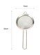 Metal Fine Mesh Oil Strainer Silver 20 x 10 x 20cm