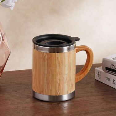 Home Natura Travel Mug 350Ml -Natural