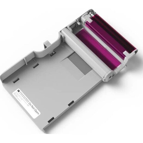 خراطيش ورق الصور وحبر الإينكوداك ICRG-320، طباعة عالية الجودة باستخدام طريقة 4 PASS، عملية تغليف لمتانة أطول، أسود أستر، صديق للبيئة، مقاوم للرطوبة

