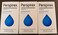 PERSPIREX THREE PACKS of Underarm Roll-On Antiperspirant