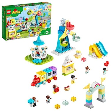 Lego 10956 Amusement Park, 95 Pcs, Multicolor For Kids Age 2+