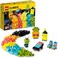Lego 11027 Classic Creative Neon Fun Brick Box Set, Building Toy with Models; Car, Pineapple, Alien, Roller Skates, Characters and More, For Kids, Boys, Girls 5 Plus Years Old