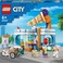 Lego 60363 City Ice-Cream Shop Toy For 6+ Year Olds with Cart Bike and 3 Minifigures, Birthday Gift For Boys, Girls, Kids, 2023 Set