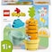 Lego 10981 Duplo My First Growing Carrot, Stacking Toys For Babies 1.5+ Years Old with 4 Vegetable Bricks, Learning Educational Toy For Toddlers
