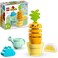 Lego 10981 Duplo My First Growing Carrot, Stacking Toys For Babies 1.5+ Years Old with 4 Vegetable Bricks, Learning Educational Toy For Toddlers