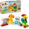 Lego Duplo My First Animal Train Toy For Toddlers, Creative Bricks Learning Set with Rooster, Horse, Lamb &amp; Cow Farm Animals, Birthday Gift For Nature-Loving Boys &amp; Girls Aged 1.5 Plus Years Old 10412