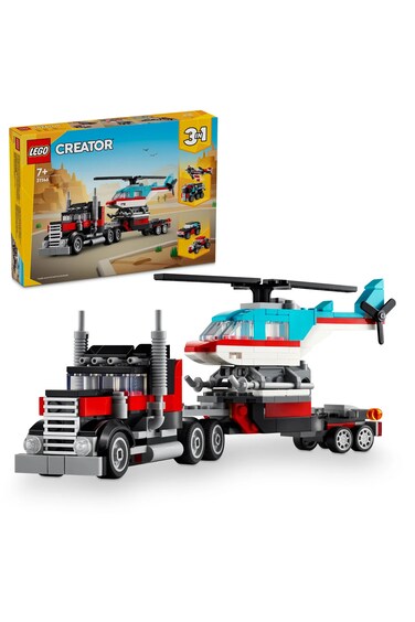 LEGO Creator Flatbed Truck With Helicopter