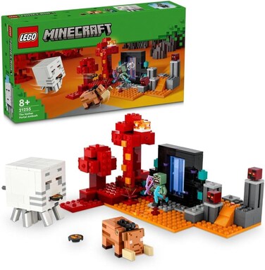Lego Minecraft The Nether Portal Ambush 21255