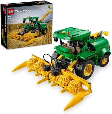 Lego Technic John Deere 9700 Forage Harvester, Tractor Toy For Kids, Farm Set, Vehicle Model Building Kit with Realistic Functions For Imaginative Play, Ramadan Gift For Boys and Girls 42168