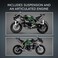 Lego Technic Kawasaki Ninja H2Rmotorcycle 42170 Building Blocks Toy Car Set Toys For Boys, Girls, And Kids (643 Pcs)
