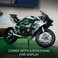 Lego Technic Kawasaki Ninja H2Rmotorcycle 42170 Building Blocks Toy Car Set Toys For Boys, Girls, And Kids (643 Pcs)