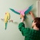 Lego Art The Fauna Collection &ndash; Macaw Parrots, Wall Artwork For Living Room Decoration, Home Office D&eacute;cor Idea, Bird-Themed Arts and Crafts Set For Adults, Gifts For Women, Men, Her Or Him 31211