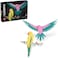 Lego Art The Fauna Collection &ndash; Macaw Parrots, Wall Artwork For Living Room Decoration, Home Office D&eacute;cor Idea, Bird-Themed Arts and Crafts Set For Adults, Gifts For Women, Men, Her Or Him 31211