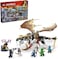 Lego Ninjago Egalt The Master Dragon Toy For 8 Plus Year Old Boys &amp; Girls, Dragons Rising Building Set with 5 Ninja Character Minifigures Inc. Nya and Lloyd with Sword Elements, Kids' Gift Idea 71809