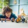 Lego Ninjago Arin&rsquo;S Ninja Off-Road Buggy Car Toy, Dragons Rising Set with Dragon Figure and 4 Ninja Character Minifigures For 7 Plus Year Old Kids, Boys &amp; Girls, Vehicle Model, Gift Idea 71811
