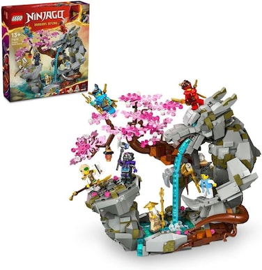 Lego Ninjago Dragon Stone Shrine Ninja Toy Adventure Playset For Boys, Girls &amp; Teens with 6 Minifigures, Buildable Figure Model For Play and Display, Kids' Bedroom Decoration, Birthday Gift Idea 71819