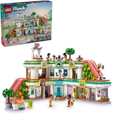 Lego Friends Heartlake City Shopping Mall 42604 Building Blocks Toy Set; Toys For Boys, Girls, and Kids (1,237 Pieces)