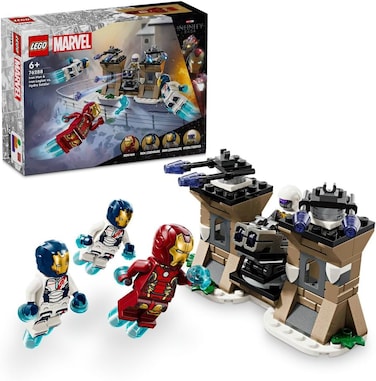 Lego Marvel Iron Man &amp; Iron Legion Vs. Hydra Soldier Building Toy For 6 Plus Year Old Boys &amp; Girls, Avengers Adventure Set For Creative Kids and Super Hero Fans, Birthday Gift Idea 76288