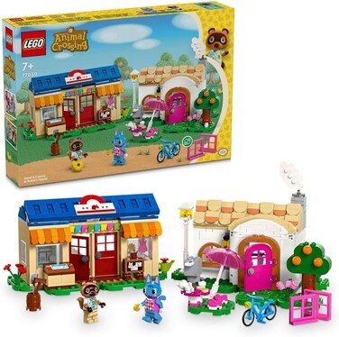 Lego Animal Crossing Nook&rsquo;S Cranny &amp; Rosie's House Creative Building Toy For 7 Plus Year Old Kids, Girls &amp; Boys, Includes 2 Characters From The Video Game Series, Birthday Gift Idea 77050