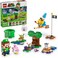 Lego Super Mario Adventures with Interactive Lego Luigi Toy, Nintendo Gift For 6 Plus Year Old Boys, Girls and Gamers, Garden Playset For Kids, with Pink Baby Yoshi Figure, 71440