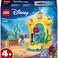 Lego ǀ Disney Princess Ariel&rsquo;S Music Stage, Buildable Toy For Kids, with A Mini-Doll Character and Sebastian Animal Figure, Fun Gift Idea For Tv Show Fans, 4 Plus Year Old Girls and Boys 43235