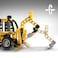 Lego Technic Backhoe Loader Construction Vehicle Toy For 7+ Year Old Boys &amp; Girls - Building Set with Back Digger, Scoop and Outriggers - Birthday Gift Idea 42197