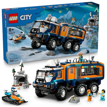 LEGO City Arctic Explorer Science Lab Truck 60471 Building Set (1064 Pieces)